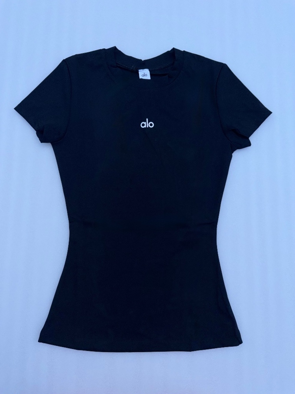 Alo Women’s Crew Neck Short Sleeve Slim Fit Top